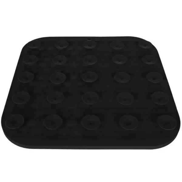 Anti-stressz nyalogató szőnyeg kutyáknak – fekete 20x20cm